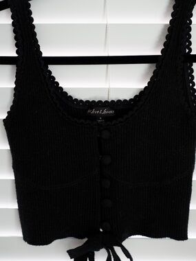 For Love and Lemons knit cropped tank top